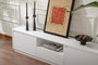 Nordure Soporte de TV Vanguard - Blanco Natural